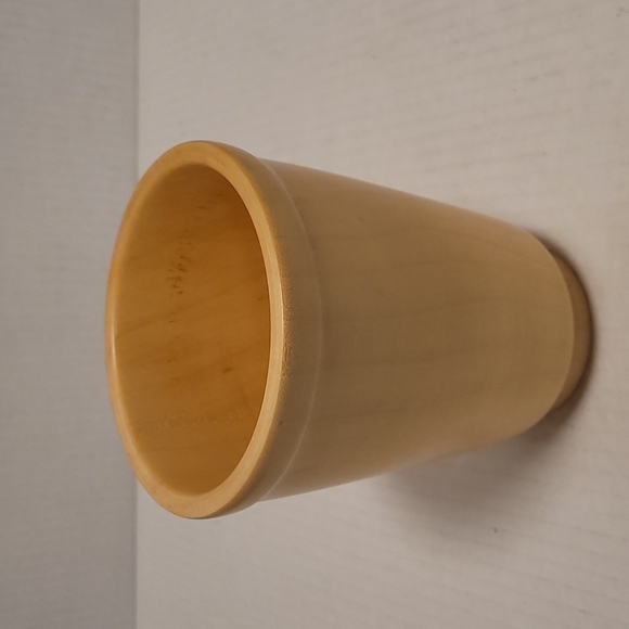 Beautiful Hand Carved Signed Wooden Cup - Picture 5 of 15